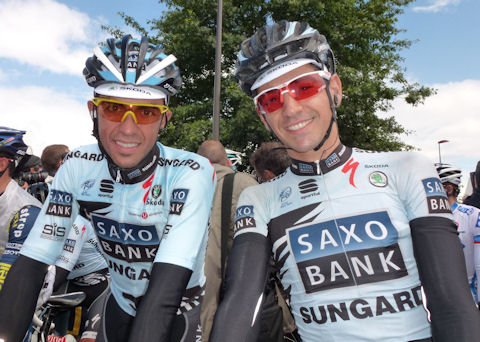 Alberto and Jesus before Stage 7