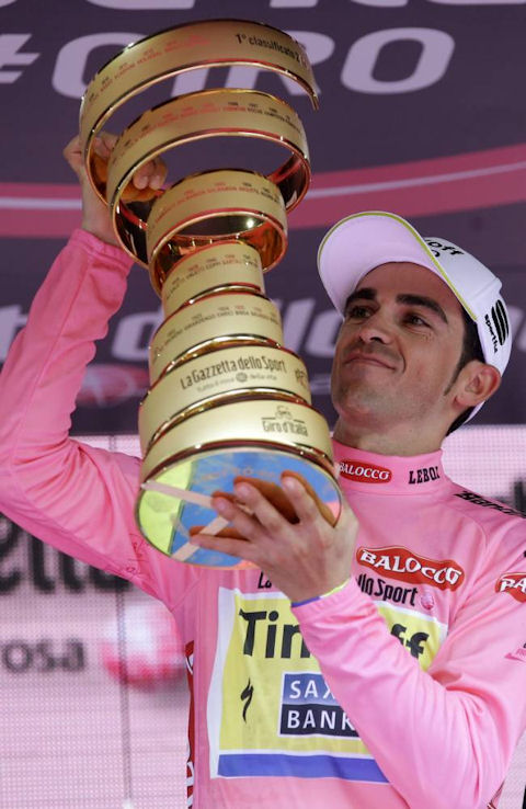 Contador and the Trofeo Senza Fine