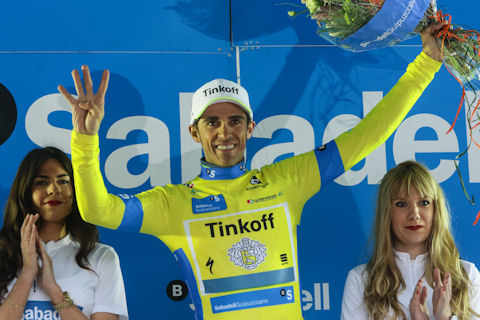 Alberto Contador makes it four career titles in Basque Country