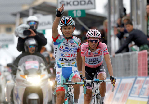 Contador extends lead on Grossglockner, Rujano takes win