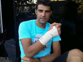 Oscar Pereiro's old Tour injury may keep him out of this year's Vuelta